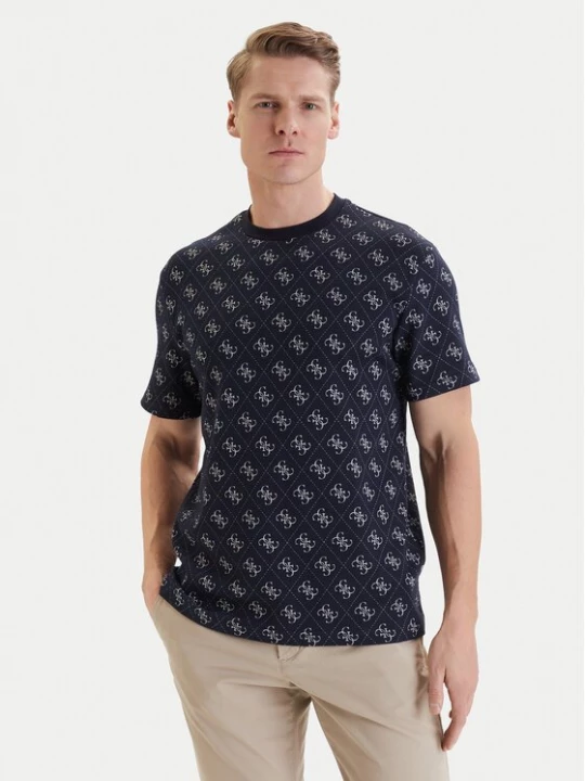 Obrázek produktu Guess T-Shirt M6GP34 K3200 Tmavomodrá Relaxed Fit