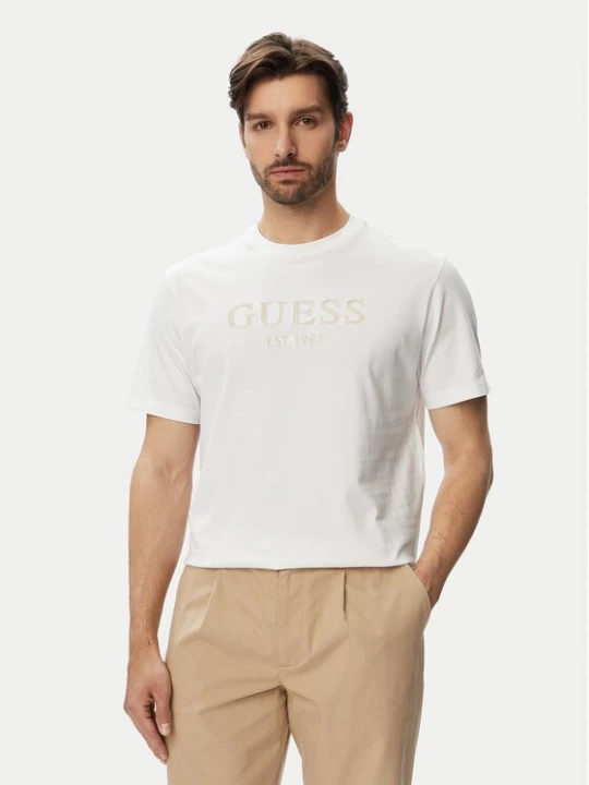 Obrázek produktu Guess T-Shirt M6YI41 K4227 Bílá Regular Fit