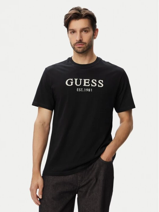 Obrázek produktu Guess T-Shirt M6YI41 K4227 Černá Regular Fit