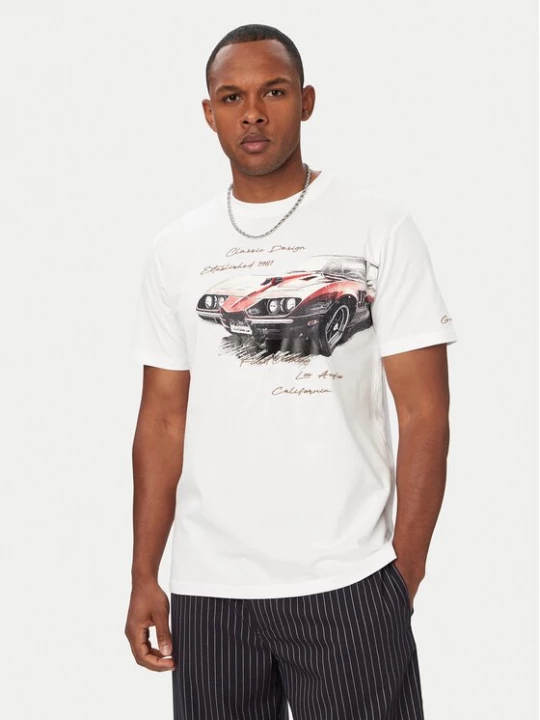 Obrázek produktu Guess T-Shirt M6YI45 K4231 Bílá Regular Fit
