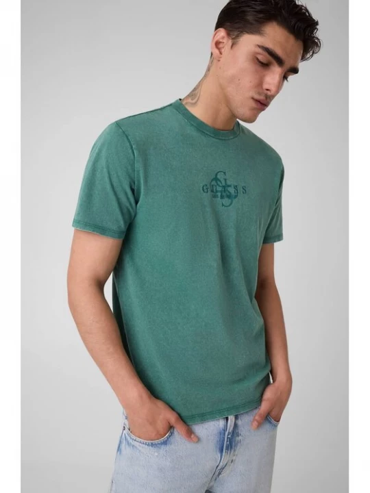 Obrázek produktu Guess T-Shirt M6YI58 K4632 Zelená Regular Fit