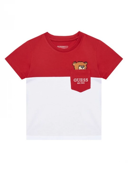 Obrázek produktu Guess T-Shirt N5YI11 K8HM4 Červená Regular Fit