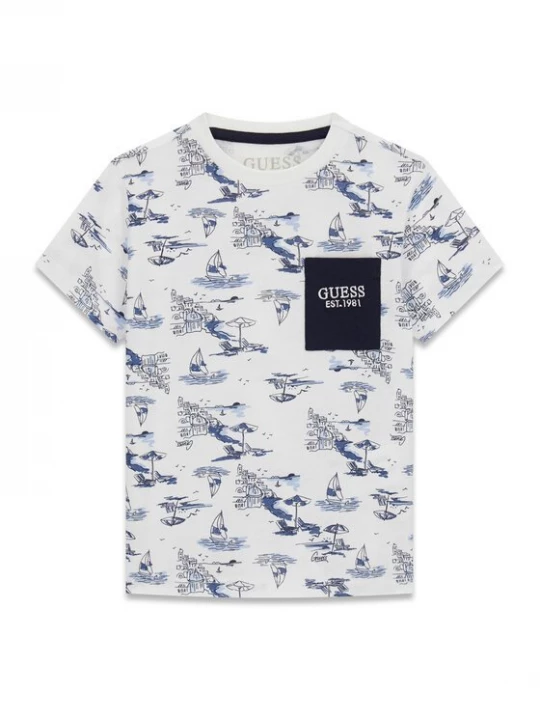 Obrázek produktu Guess T-Shirt N6GI03 K8HM4 Bílá Regular Fit