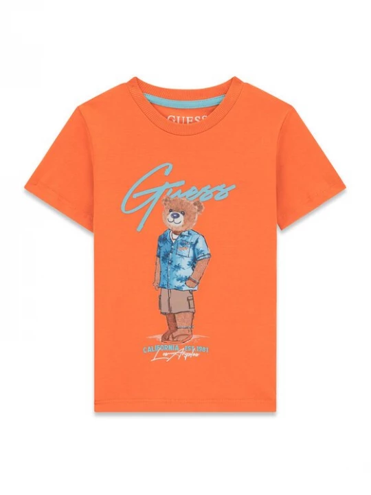 Obrázek produktu Guess T-Shirt N6GI04 K8HM4 Oranžová Regular Fit
