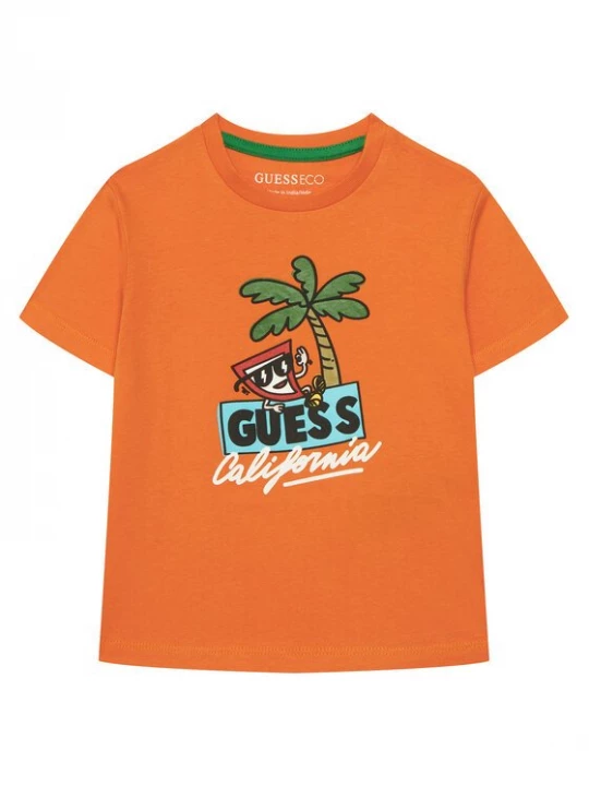 Obrázek produktu Guess T-Shirt N6GI12 K8HM4 Oranžová Regular Fit