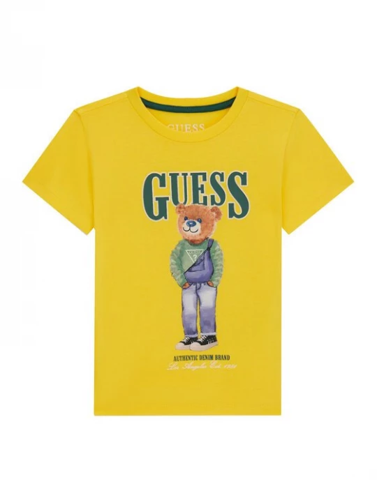Obrázek produktu Guess T-Shirt N6RI05 K8HM4 Žlutá Regular Fit