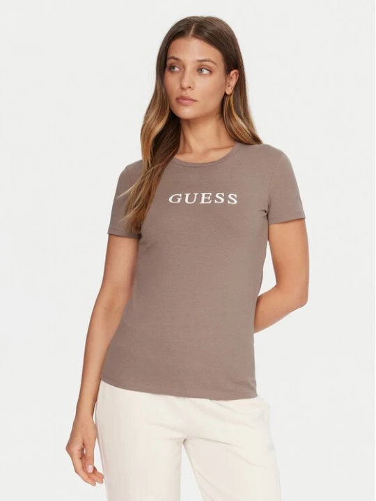 Obrázek produktu Guess T-Shirt O5RI01 KBBU1 Béžová Regular Fit