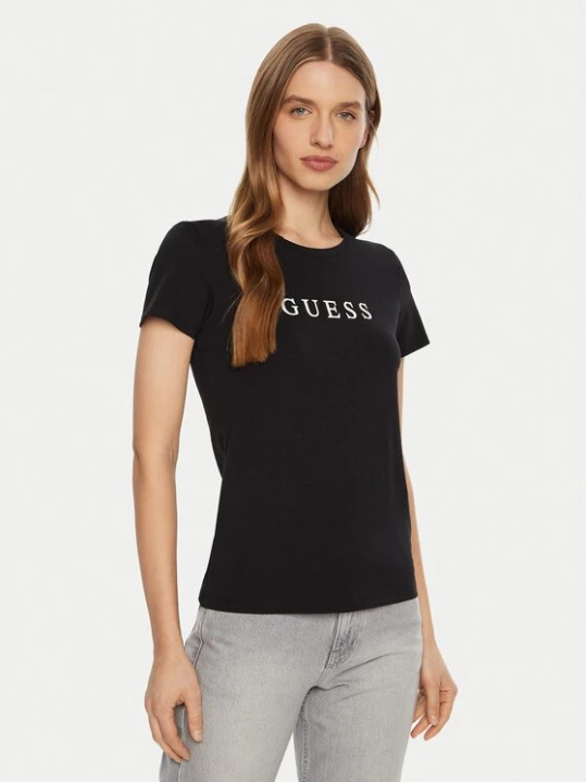 Obrázek produktu Guess T-Shirt O5RI01 KBBU1 Černá Slim Fit