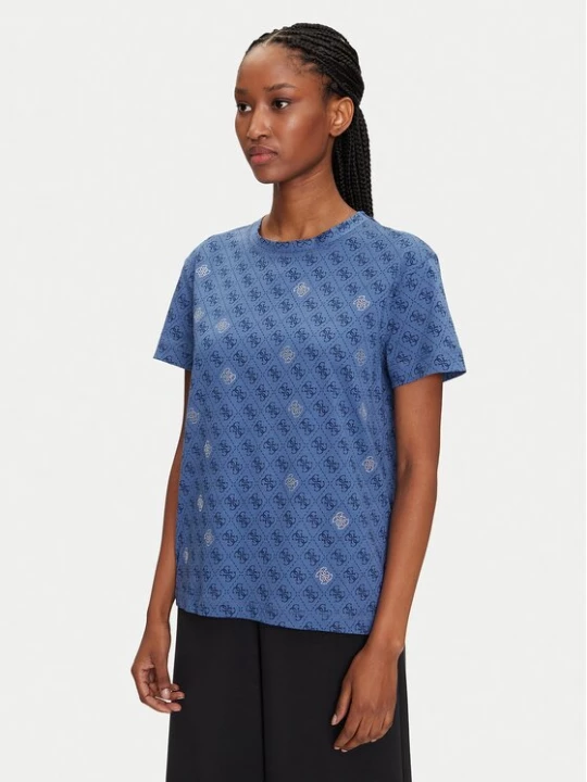Obrázek produktu Guess T-Shirt V5GI16 I3Z14 Tmavomodrá Regular Fit
