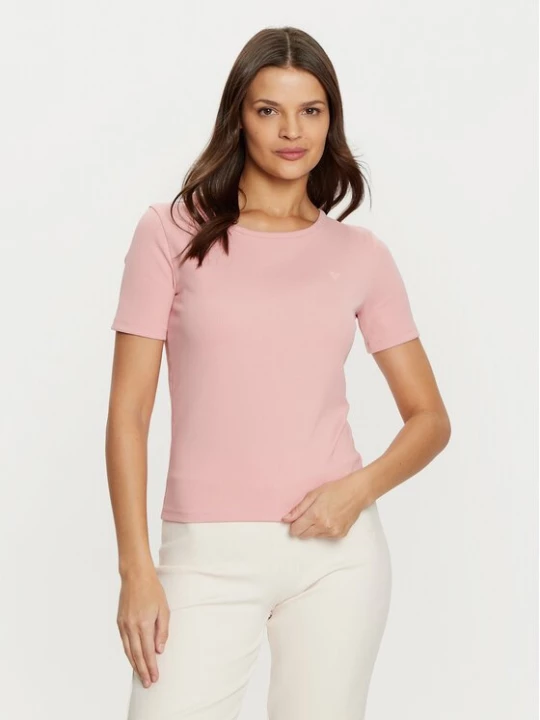 Obrázek produktu Guess T-Shirt V5RI04 KCLH0 Růžová Regular Fit