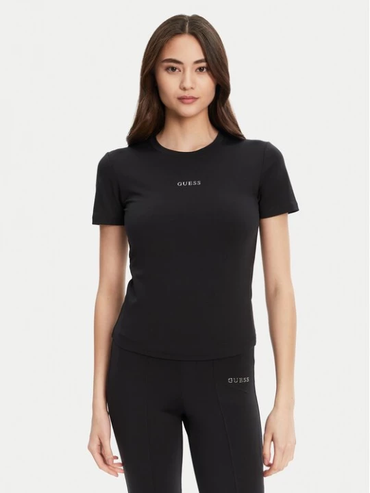 Obrázek produktu Guess T-Shirt V5RI10 KCD02 Černá Regular Fit