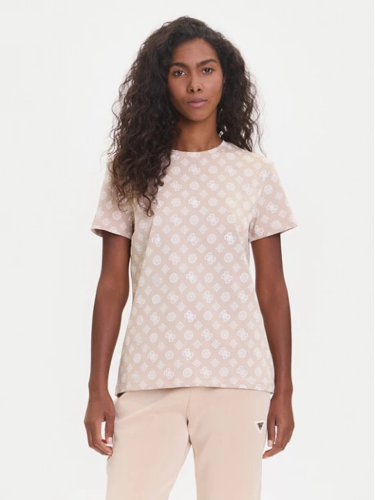 Obrázek produktu Guess T-Shirt V5YI04 I3Z14 Béžová Regular Fit