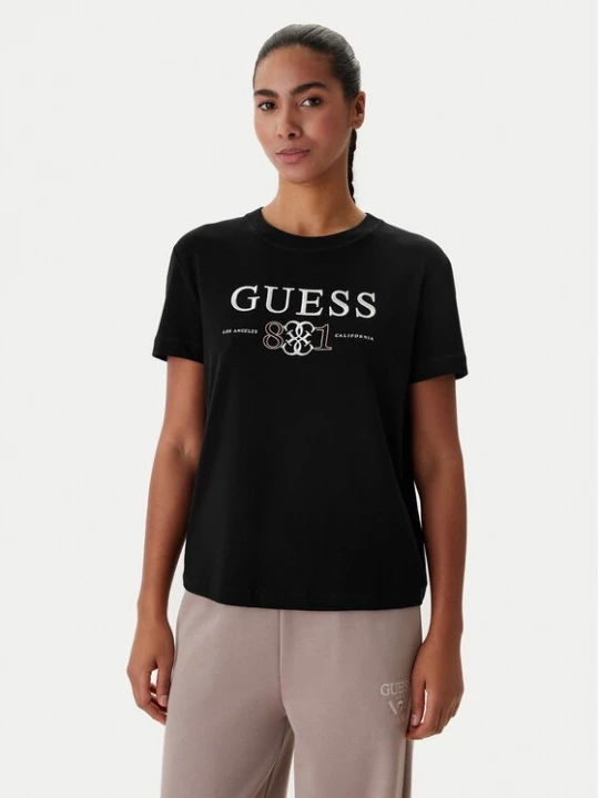 Obrázek produktu Guess T-Shirt V6RI13 KD772 Černá Regular Fit