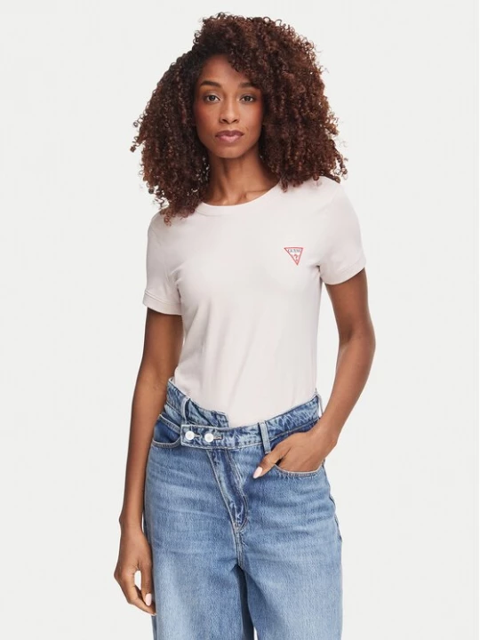 Obrázek produktu Guess T-Shirt W2YI44 J1314 Světle fialová Slim Fit