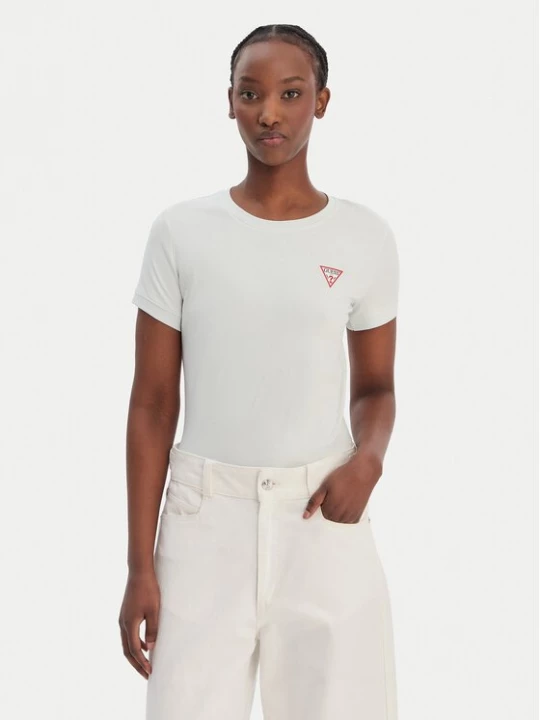Obrázek produktu Guess T-Shirt W2YI44 J1314 Světle zelená Regular Fit