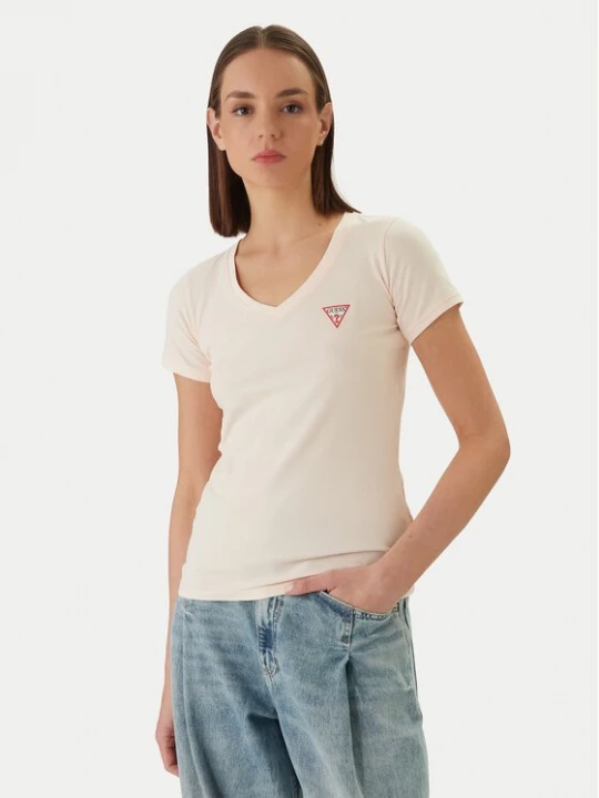 Obrázek produktu Guess T-Shirt W2YI45 J1314 Oranžová Slim Fit