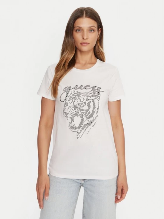 Obrázek produktu Guess T-Shirt W5BI32 K9RM1 Bílá Relaxed Fit