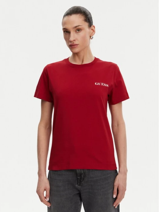 Obrázek produktu Guess T-Shirt W5RI04 I3Z14 Červená Regular Fit