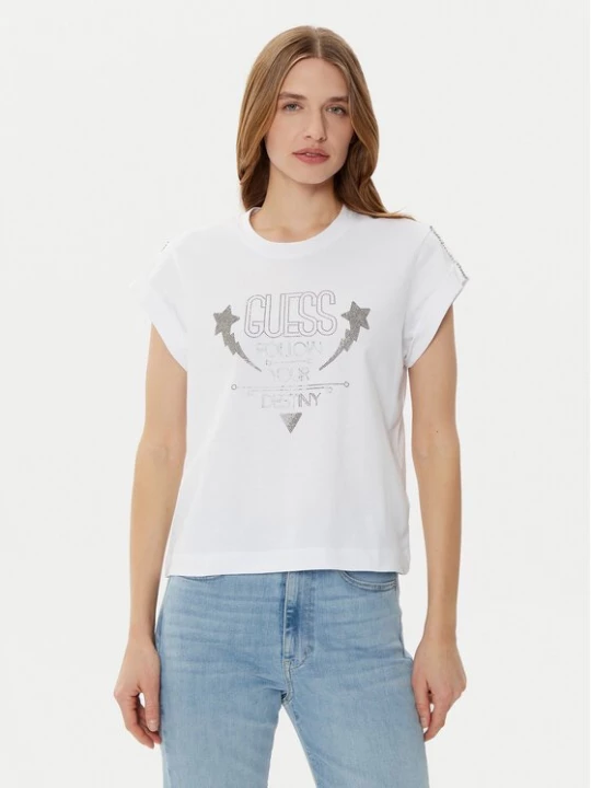 Obrázek produktu Guess T-Shirt W5RI06 I3Z14 Bílá Regular Fit