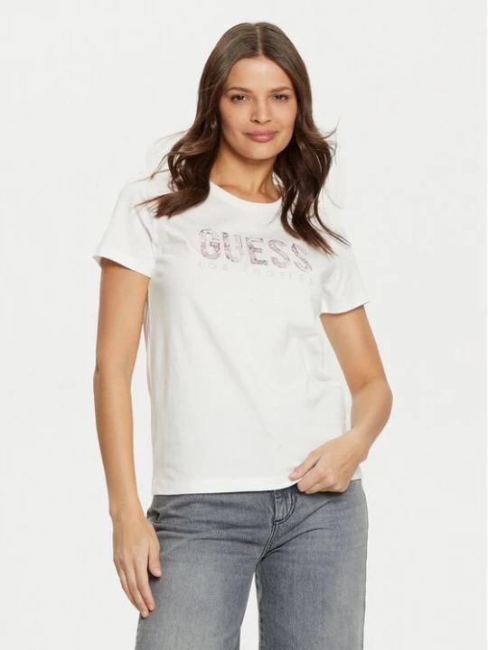 Obrázek produktu Guess T-Shirt W5RI19 I3Z14 Bílá Regular Fit