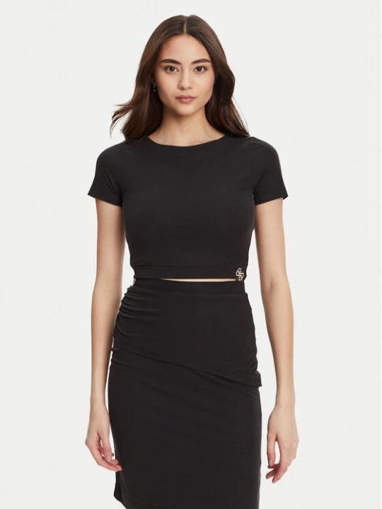 Obrázek produktu Guess T-Shirt W5YP14 KAQL2 Černá Regular Fit