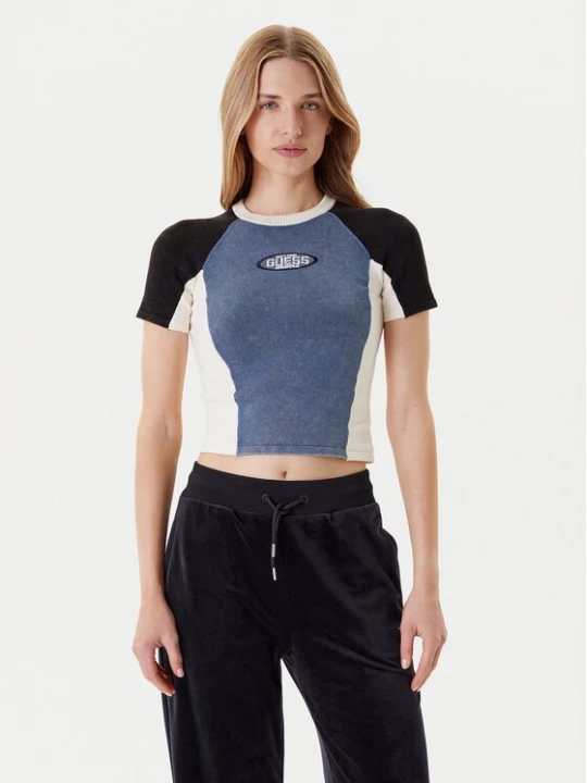 Obrázek produktu Guess T-Shirt W5YR44 Z2YJ2 Tmavomodrá Regular Fit
