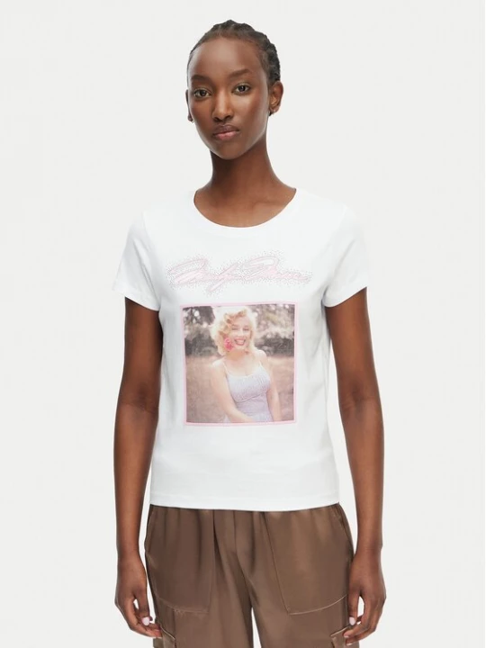 Obrázek produktu Guess T-Shirt W6BI51 K6658 Bílá Regular Fit
