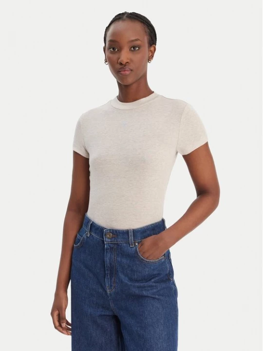 Obrázek produktu Guess T-Shirt W6RP99 KCNH2 Béžová Regular Fit