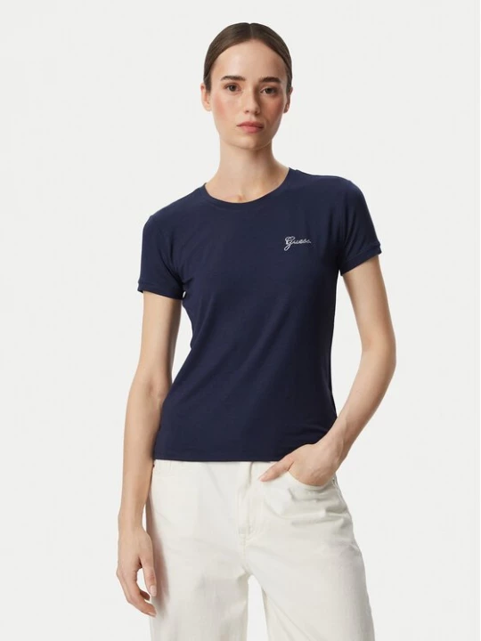Obrázek produktu Guess T-Shirt W6YI12 K3751 Tmavomodrá Regular Fit