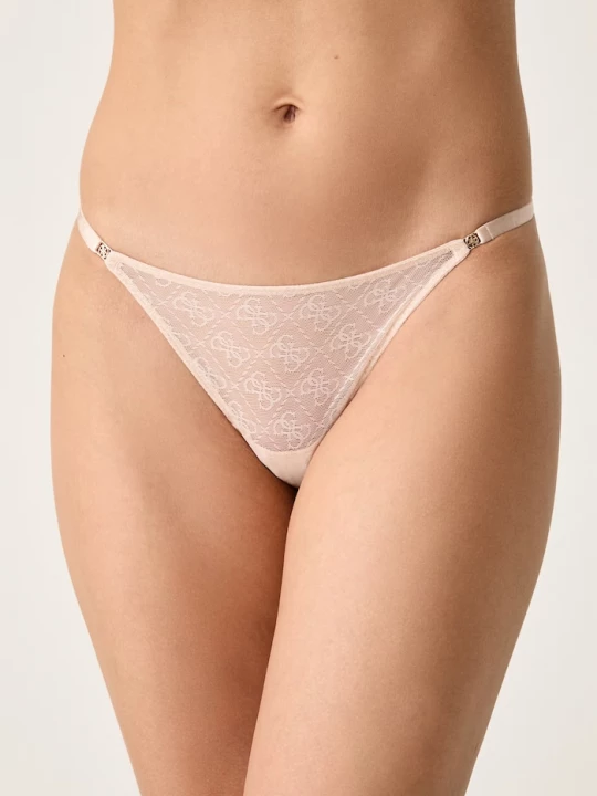Obrázek produktu Guess tanga dámské krajkové TAYLOR béžová