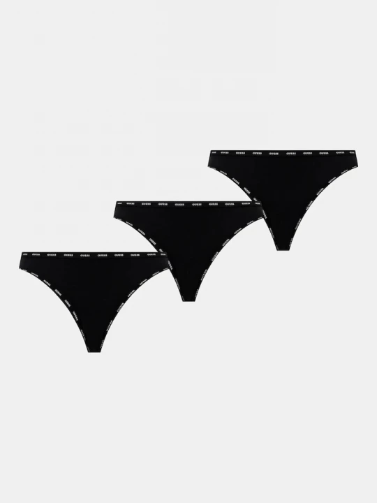 Obrázek produktu Guess Tanga Guess 3-pack černá