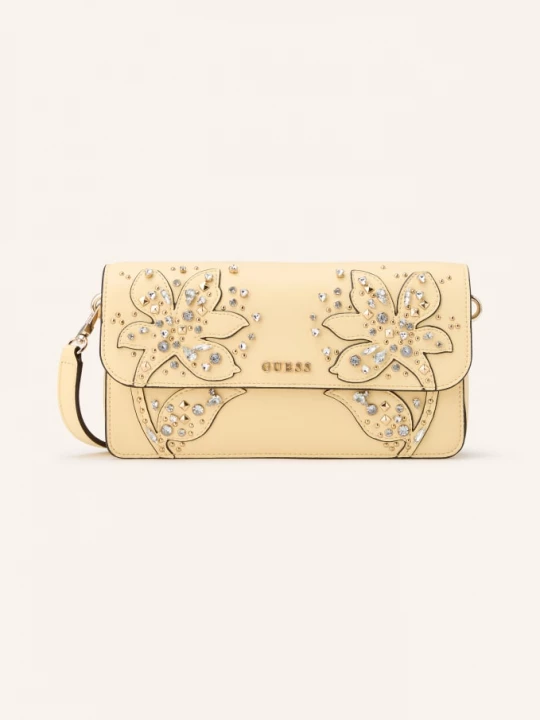 Obrázek produktu Guess Taška Přes Rameno Sadie S Ozdobnými Kamínky tmavě žlutá