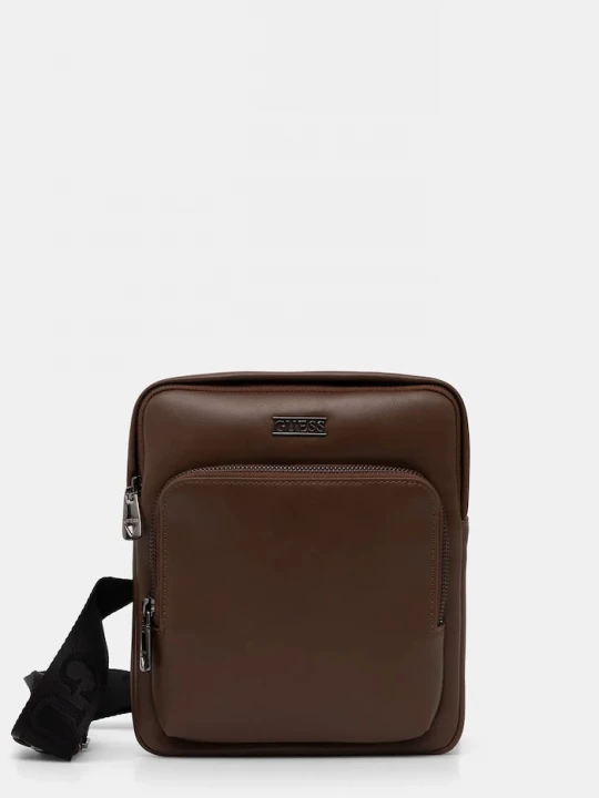 Obrázek produktu Guess Taštička Guess BOSTON hnědá