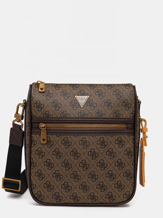 Obrázek produktu Guess Taštička Guess MILANO hnědá