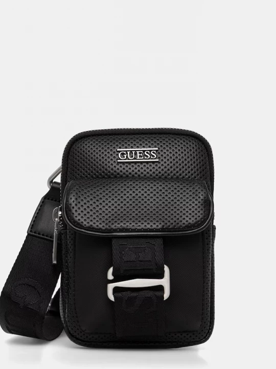 Obrázek produktu Guess taštička pánská z imitace kůže BOSTON černá