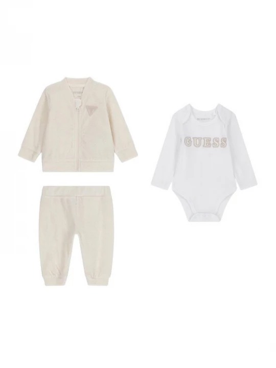 Obrázek produktu Guess Tepláková souprava H6BG05 K6014 Krémová Regular Fit