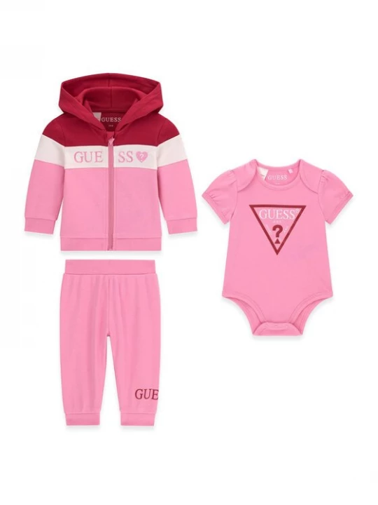 Obrázek produktu Guess Tepláková souprava S6YG04 4K3930 Světle růžová Regular Fit
