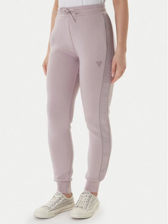 Obrázek produktu Guess Teplákové kalhoty Allie Scuba V2YB18 K7UW2 Fialová Regular Fit