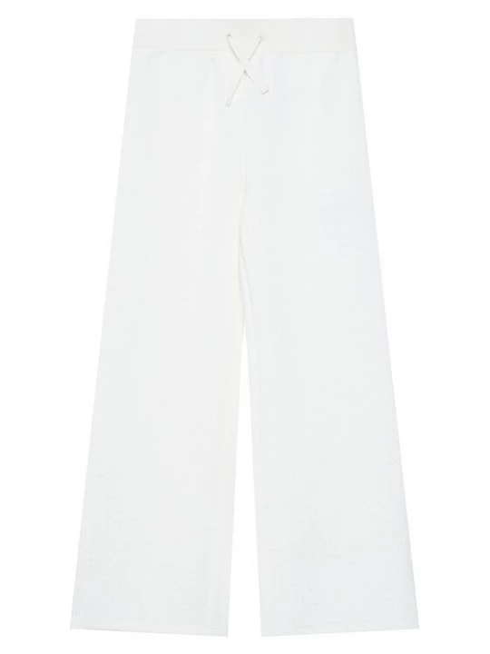 Obrázek produktu Guess Teplákové kalhoty J5BQ11 K0742 Écru Wide Leg Krémová