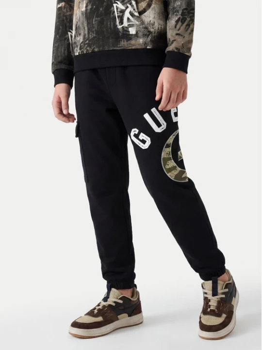 Obrázek produktu Guess Teplákové kalhoty L6YB01 K4083 Černá Regular Fit
