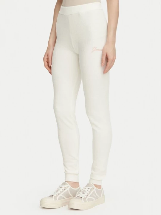 Obrázek produktu Guess Teplákové kalhoty O6BB02 Z1149 Krémová Regular Fit
