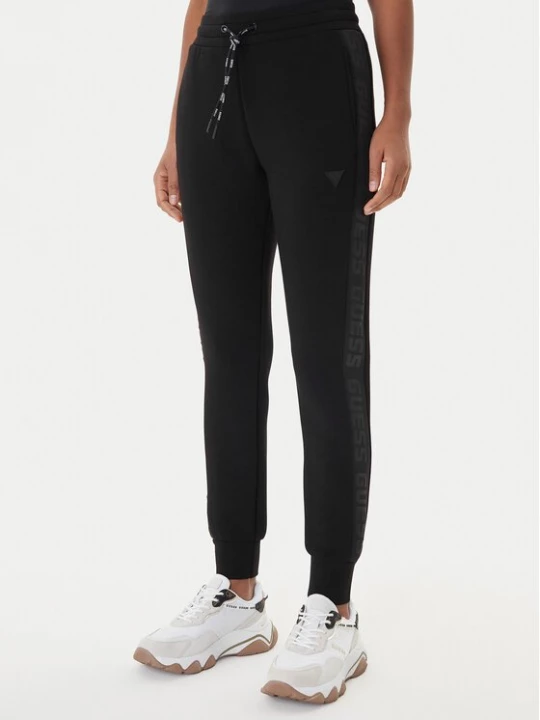 Obrázek produktu Guess Teplákové kalhoty V2YB18 K7UW2 Černá Regular Fit
