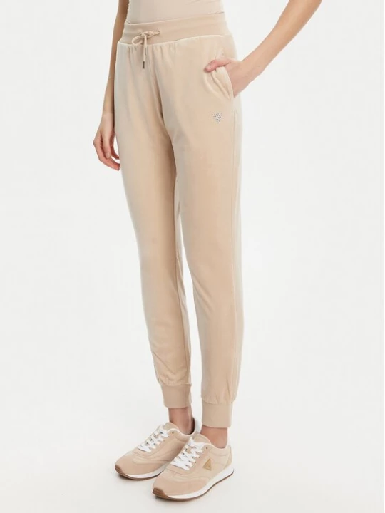 Obrázek produktu Guess Teplákové kalhoty V3BB27 K0232 Béžová Regular Fit