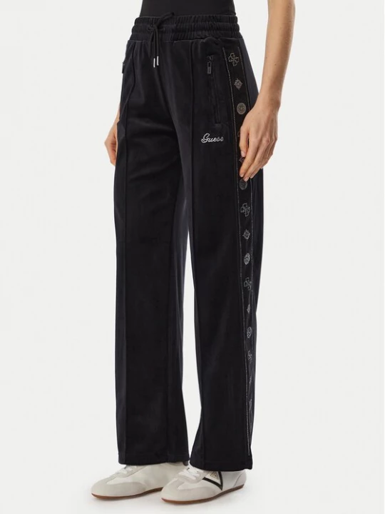 Obrázek produktu Guess Teplákové kalhoty V6BB10 K6303 Černá Regular Fit