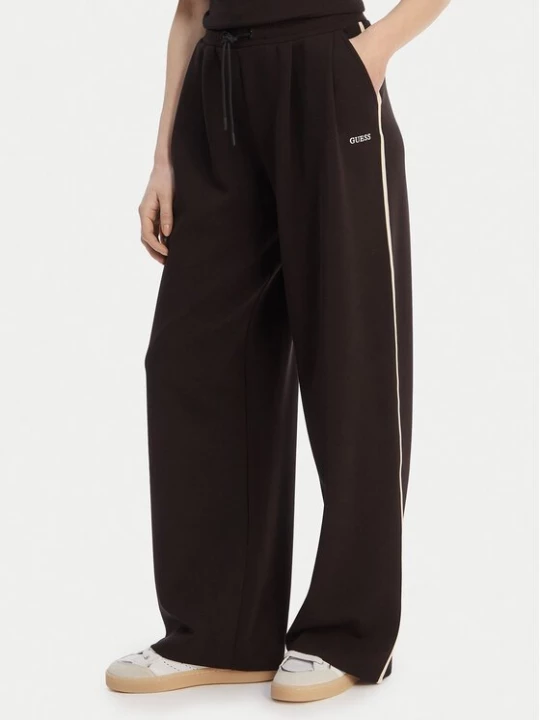 Obrázek produktu Guess Teplákové kalhoty V6GB01 K2914 Hnědá Wide Leg