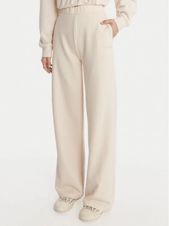 Obrázek produktu Guess Teplákové kalhoty V6RB03 KD761 Krémová Wide Leg