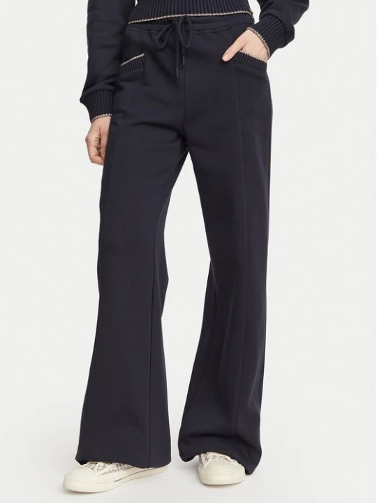 Obrázek produktu Guess Teplákové kalhoty W6YB31 K5319 Tmavomodrá Wide Leg