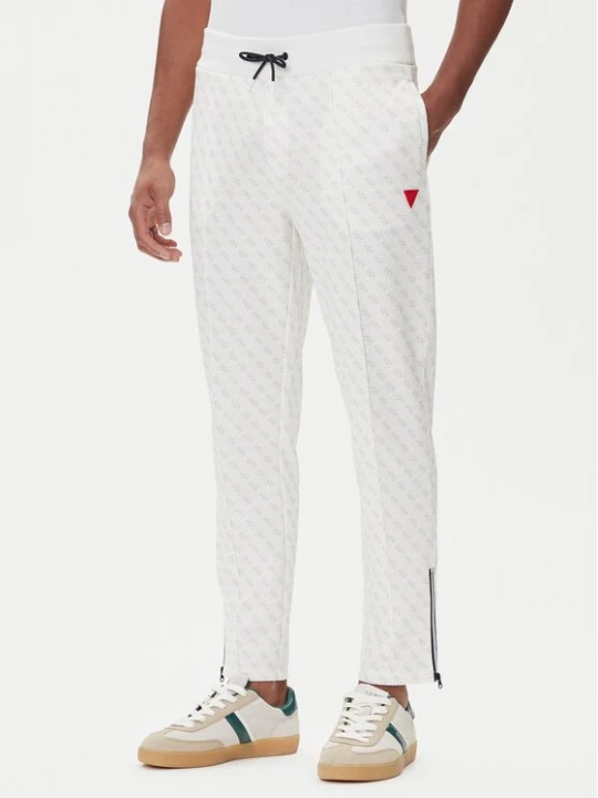 Obrázek produktu Guess Teplákové kalhoty Z2BB05 K7122 Bílá Regular Fit