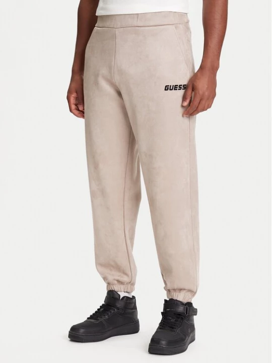 Obrázek produktu Guess Teplákové kalhoty Z5YB03 KCJY2 Béžová Regular Fit