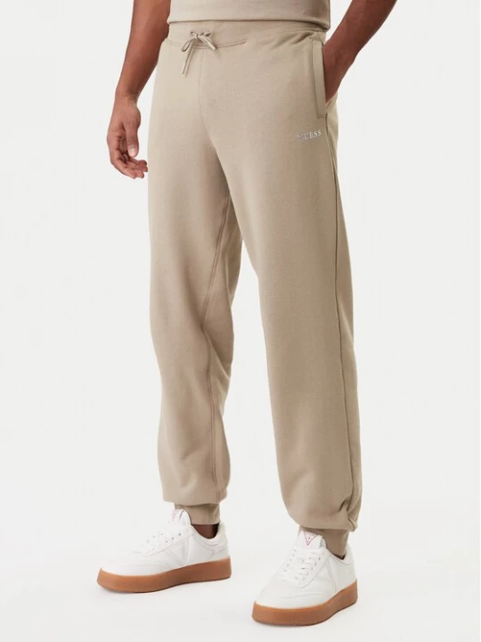 Obrázek produktu Guess Teplákové kalhoty Z6RB12 KAIJ1 Béžová Regular Fit